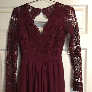 Women’s size 2 Maroon dress